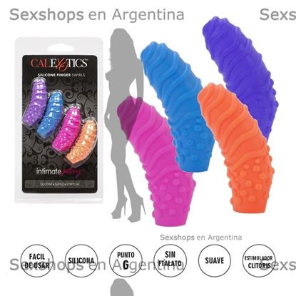 Kit de Fundas de dedo de varios colores